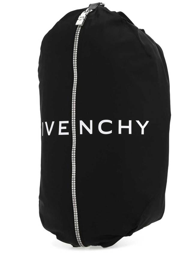 Logo Nylon Zippper Backpack - GIVENCHY - BALAAN 3