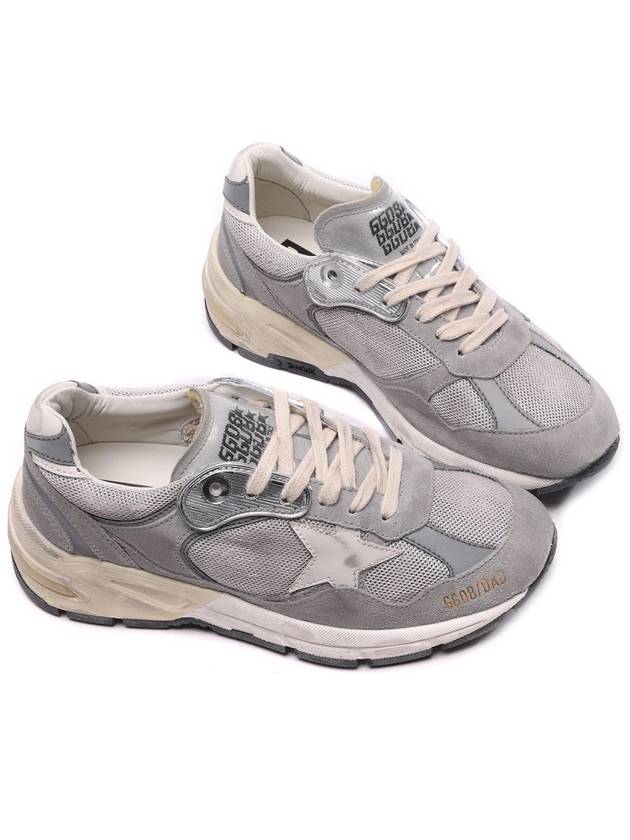 Dad Running Suede Sneakers Grey - GOLDEN GOOSE - BALAAN 6