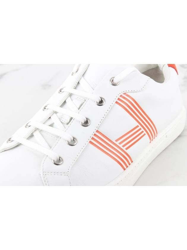 Avantage H sneakers orange 42 270 - HERMES - BALAAN 7