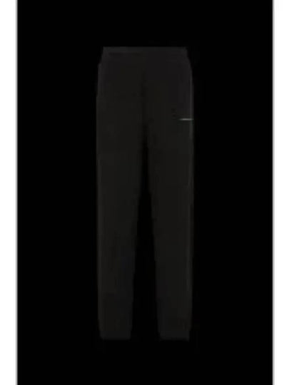 Logo Track Pants Black - MONCLER - BALAAN 2