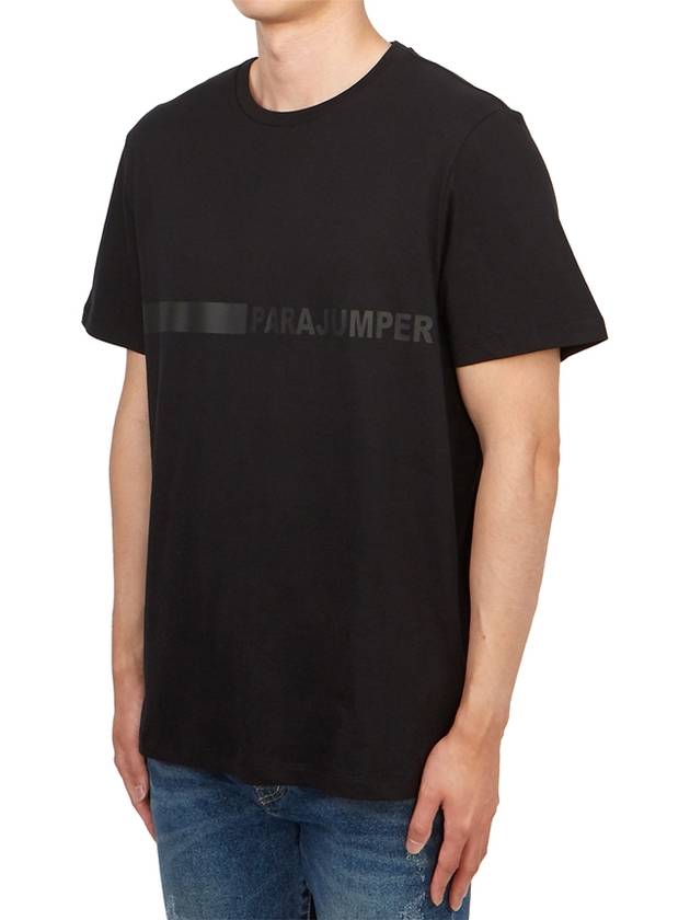 Men s short sleeve t shirt PMTSXF05 BLACK - PARAJUMPERS - BALAAN 2