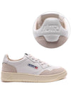 Medalist Suede Low Top Sneakers White - AUTRY - BALAAN 2