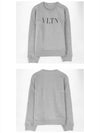 VLTN Sweatshirt Gray - VALENTINO - BALAAN 6