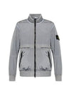 Logo Patch Recycled Nylon Track Jacket Sky Blue - STONE ISLAND - BALAAN 2