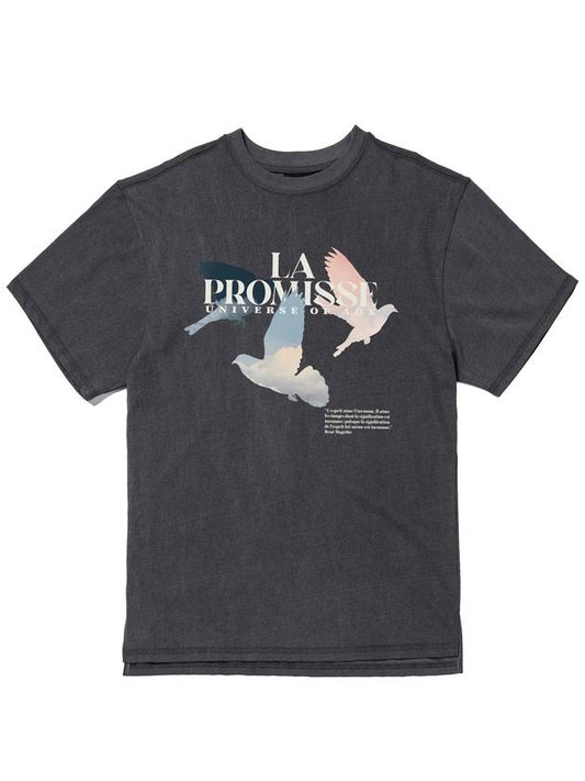 Promise Pigmented T shirt Gray - AOX - BALAAN 2