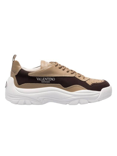 Gumboy Low-Top Sneakers Brown - VALENTINO - BALAAN 1