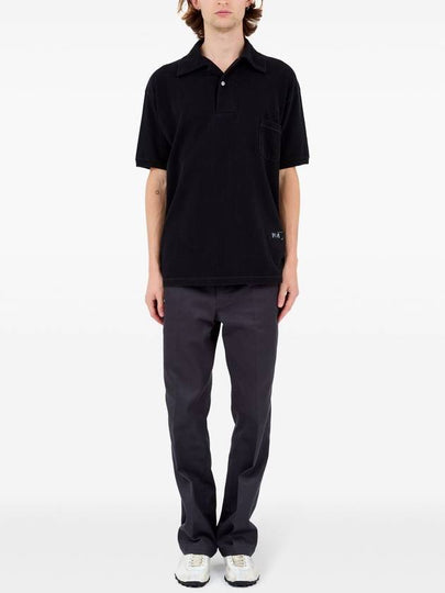 logo-print polo shirt - MAISON MARGIELA - BALAAN 2