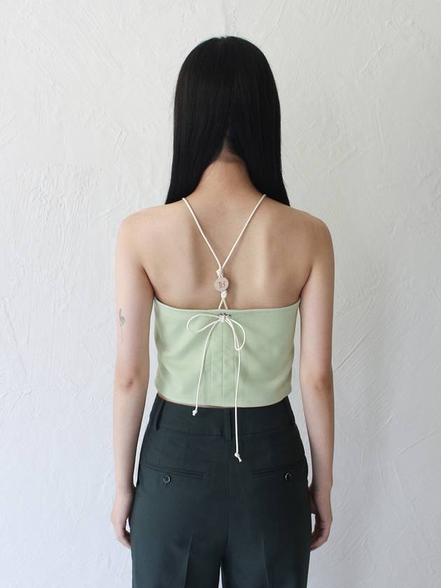 Halterneck Wooden Beads Top MINT - RUBATI - BALAAN 6