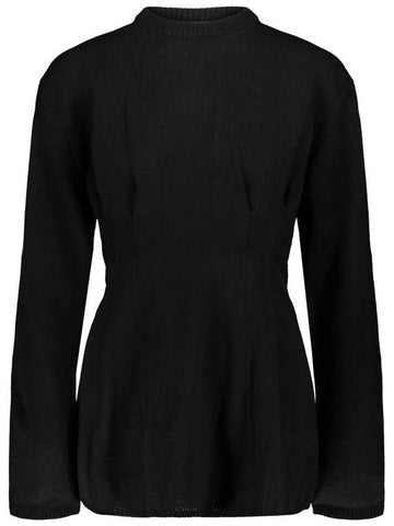 Comme Des Garçons Crow-Neck Knitted Jumper Clothing - COMME DES GARCONS - BALAAN 1