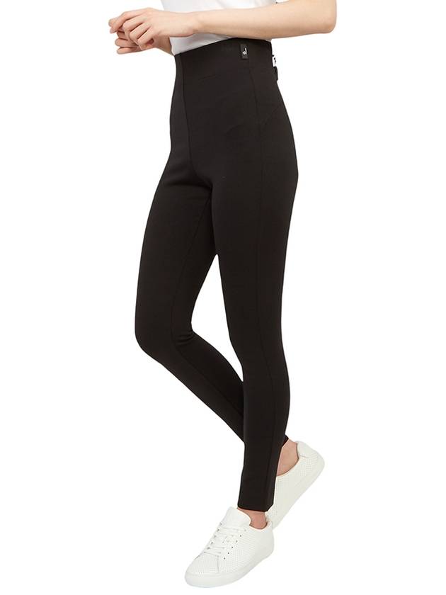 Grenoble Jersey Leggings Black - MONCLER - BALAAN 6