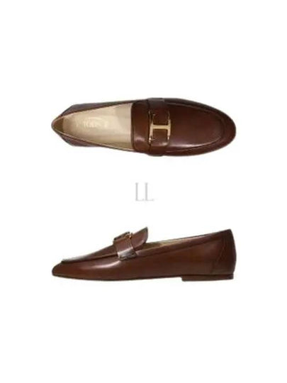 Tods T Timeless Leather Loafers Brown - TOD'S - BALAAN 2