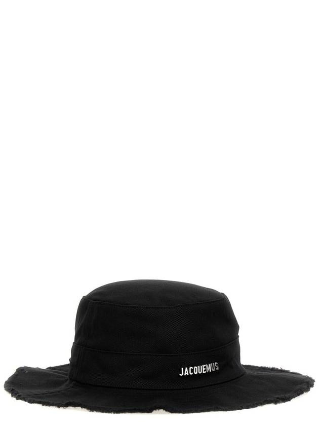 Le Bob Artichaut Bucket Hat Black - JACQUEMUS - BALAAN 3