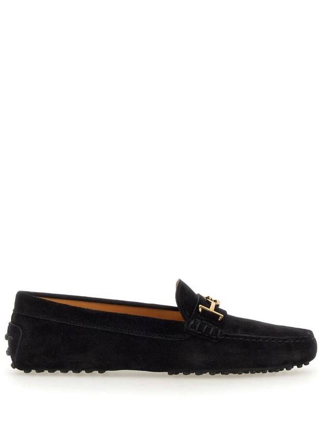 Gomino Suede Driving Shoes Black - TOD'S - BALAAN 2