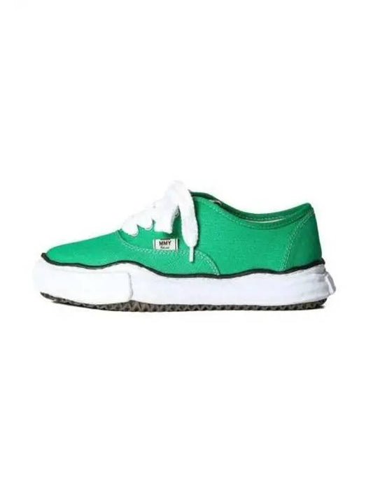 Baker OG Sole Canvas Low Top Sneakers Green - MIHARA YASUHIRO - BALAAN 2