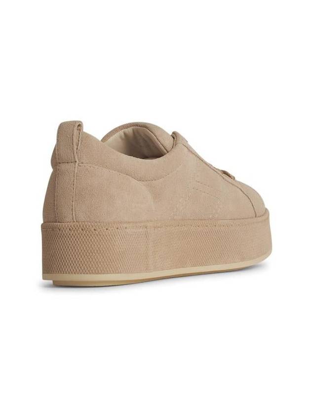 Hogan 'H681' Beige Leather Sneakers - HOGAN - BALAAN 3