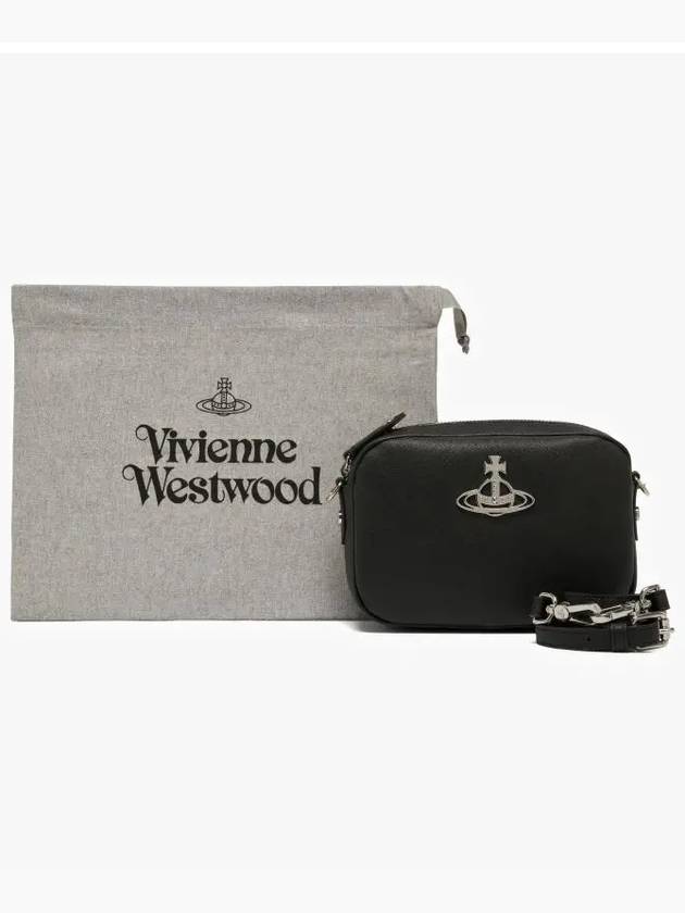 Orb Plaque Camera Cross Bag Black - VIVIENNE WESTWOOD - BALAAN 4