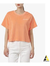 New York Tennis Club Crop Short Sleeve T-shirt Melon - SPORTY & RICH - BALAAN 2