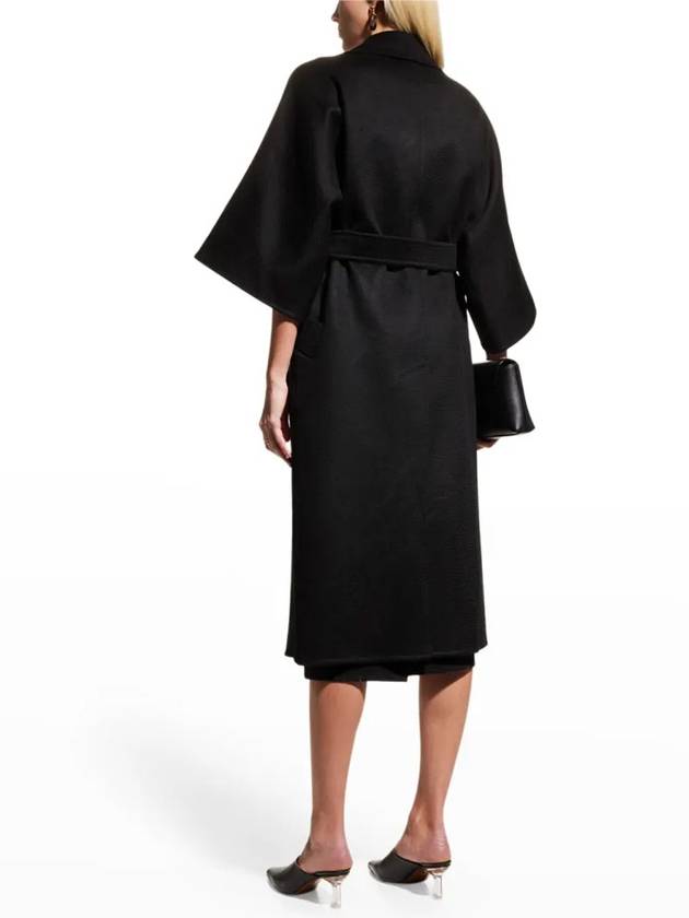 Women's Umbria Umbria Single Coat Black - MAX MARA - BALAAN.