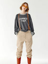 Unisex CHMXMTM Snowy Sweatshirt Mix Charcoal - CHANCE'S NOI - BALAAN 4