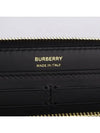 Quilted Leather Lola Ziparound Wallet Black Light Gold - BURBERRY - BALAAN 4