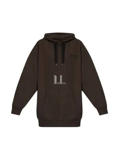 Solena Embroidered Logo Oversized Hoodie Faded Black - ISABEL MARANT - BALAAN 2