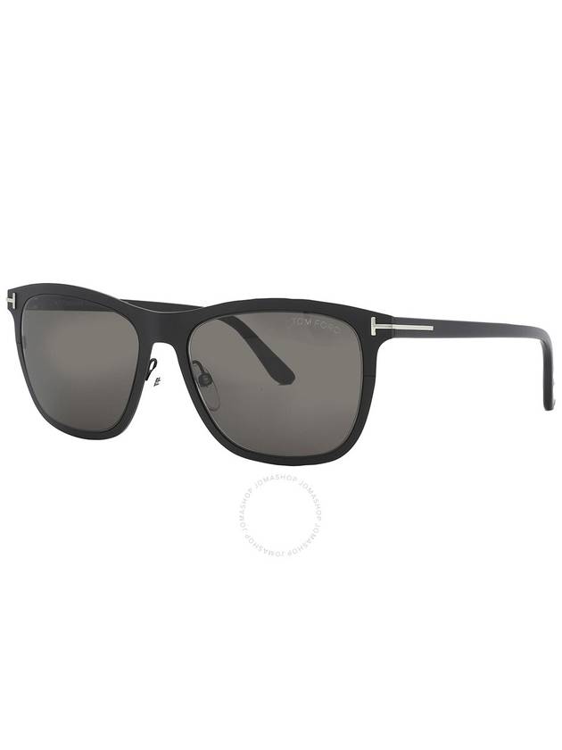 Tom Ford Alasdhair Smoke Square Men's Sunglasses FT0526 02A 55 - TOM FORD - BALAAN 2