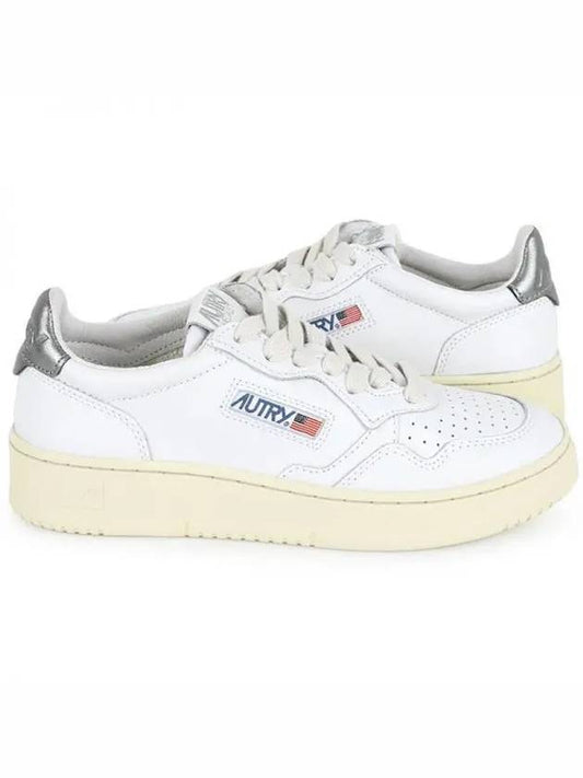 Medalist Silver Tab Low Top Sneakers White - AUTRY - BALAAN 2