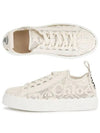 Lauren Lace Low Top Sneakers Mild Beige - CHLOE - BALAAN 2