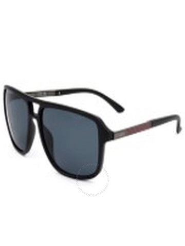 Guess Factory Smoke Navigator Ladies Sunglasses GF5085 02A 58 - GUESS - BALAAN 1