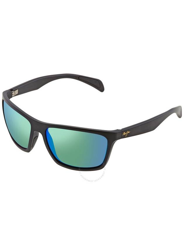 Maui Jim Makoa MAUIGreen Rectangular Unisex Sunglasses GM804-2M 59 - MAUI JIM - BALAAN 3