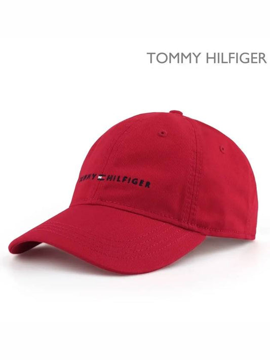 Logo Classic Ball Cap Red - TOMMY HILFIGER - BALAAN 2