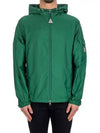 Etiache Rain Hooded Zip Up Emerald Green - MONCLER - BALAAN 2