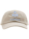 Tyrone ball cap CQ001XFB A3C05A ECLU - ISABEL MARANT - BALAAN 2