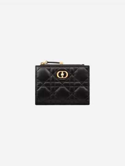 Jolie Dahlia Half Wallet Black - DIOR - BALAAN 2