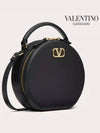 V Logo Signature Cross Bag Black - VALENTINO - BALAAN 3