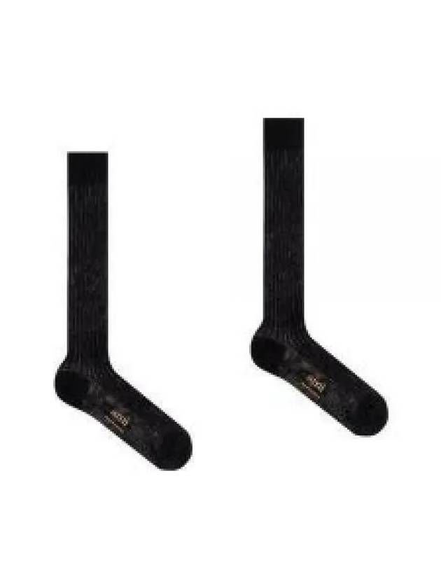 De Coeur Thin Socks Black - AMI - BALAAN 1