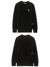 Fox Head Patch Classic Sweatshirt Black - MAISON KITSUNE - BALAAN 6