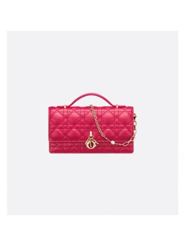 Miss Cannage Lambskin Mini Bag Pink - DIOR - BALAAN 1