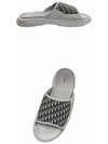 Homme H TOWN Oblique Slippers Beige Gray - DIOR - BALAAN 5