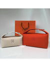 Breed a Brack Pouch Bag Ivory Naturalel Natural PM Small Travel Golf Case Canvas H104222M 01 - HERMES - BALAAN 10