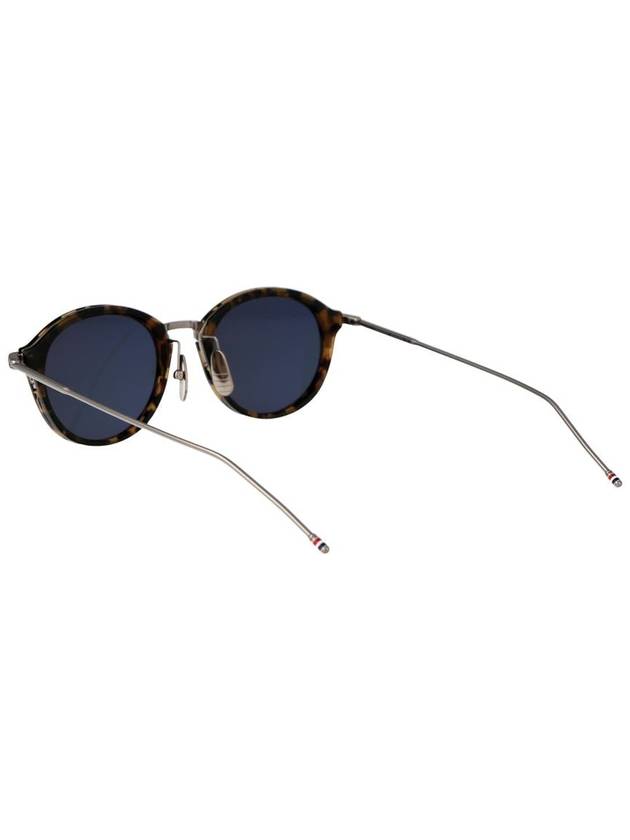 Eyewear Tortoiseshell Round Frame Sunglasses UES011AG0003 - THOM BROWNE - BALAAN 5