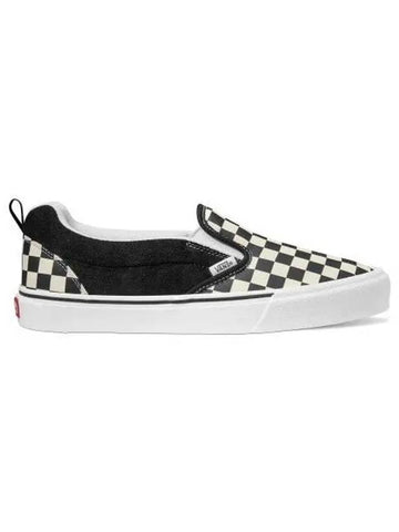 New Checkerboard Slip On Black - VANS - BALAAN 1