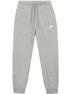 Sportswear Club Fleece Mid-Rise Track Pants Gray - NIKE - BALAAN.