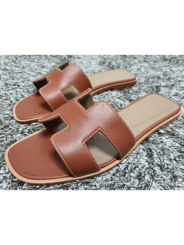 Oran sandal slippers 37 240 - HERMES - BALAAN 1