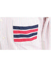 Diagonal pocket shirt 1 90 95 - THOM BROWNE - BALAAN 5