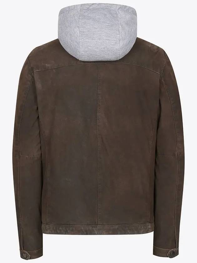 Italian goat leather hooded jacket ALJP126 - IKALOOOK - BALAAN 6