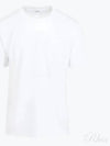 Relaxed Fit Cotton Short Sleeve T-Shirt White - LOEWE - BALAAN 2