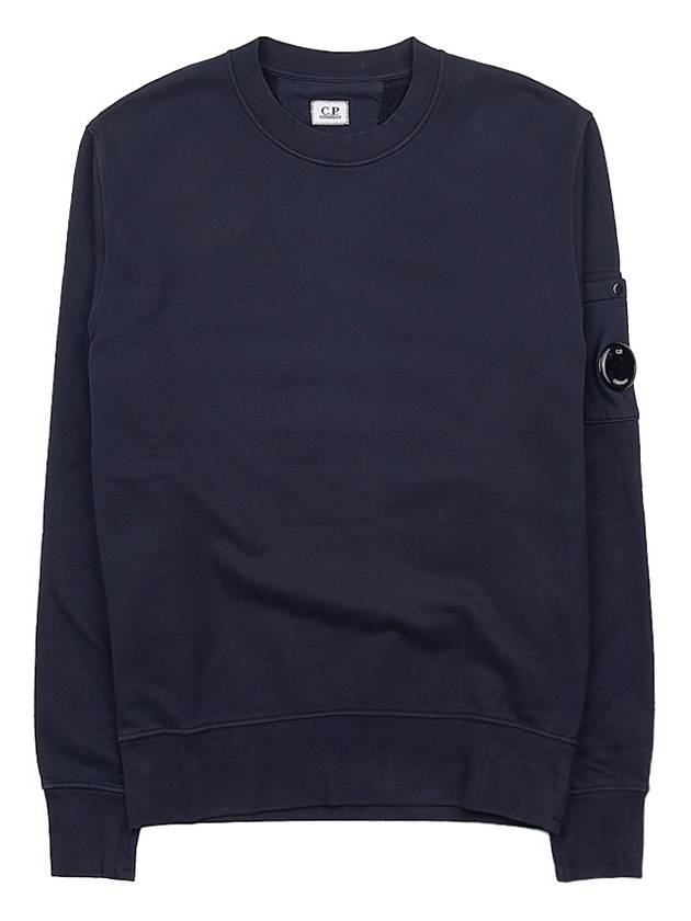 Lens Wappen Cotton Sweatshirt Navy - CP COMPANY - BALAAN 11