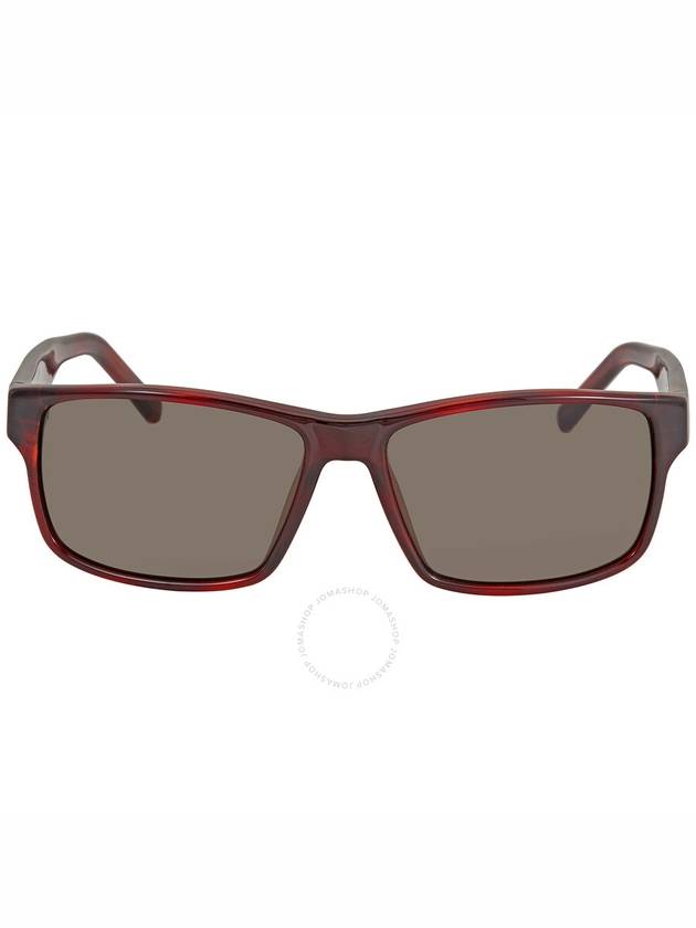 Acetate Rectangle Sunglasses Tortoise - SALVATORE FERRAGAMO - BALAAN 3