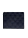 GG Micro Cima Strap Clutch Bag Navy - GUCCI - BALAAN.